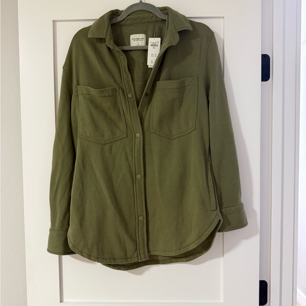 Abercrombie & Fitch Khaki Utility Jacket
